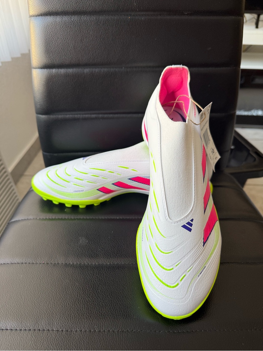 adidas White Soccer Cleats